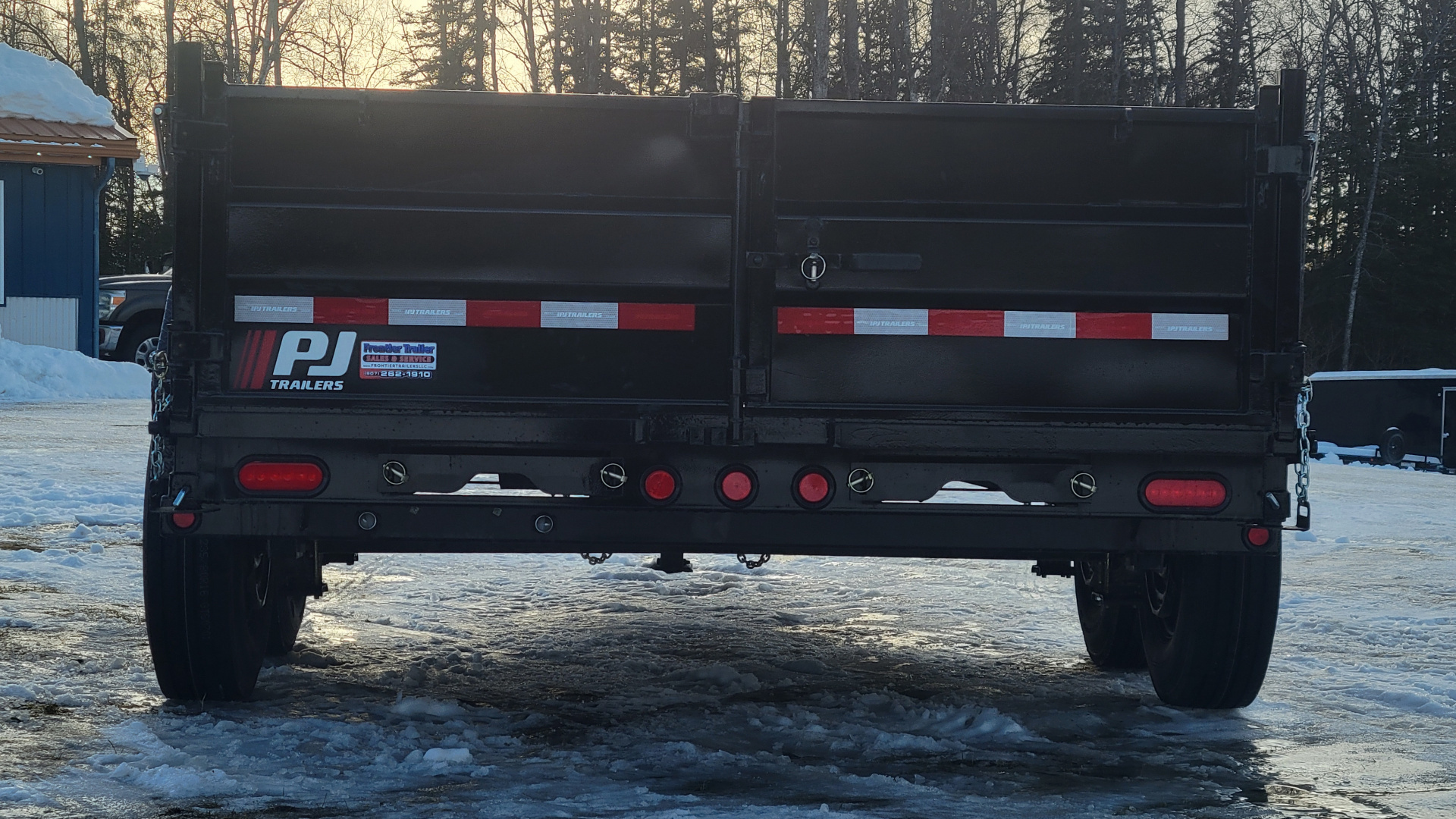 New 2026 PJ Trailers DT1 Telescopic Dump Trailer