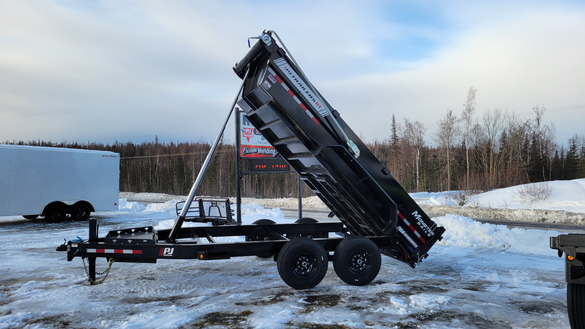 New 2026 PJ Trailers DT1 Telescopic Dump Trailer