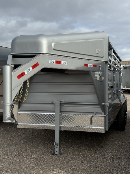 New 2026 GR Gooseneck 16' Stock Trailer 14K