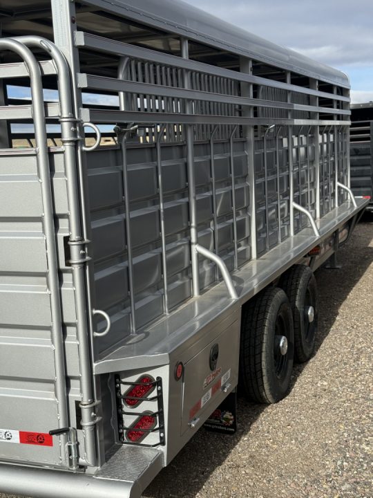 New 2026 GR Gooseneck 24' Stock Trailer 14K