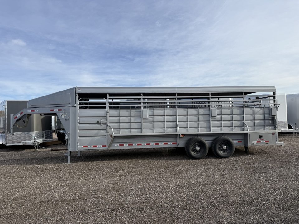 New 2026 GR Gooseneck 24' Stock Trailer 14K