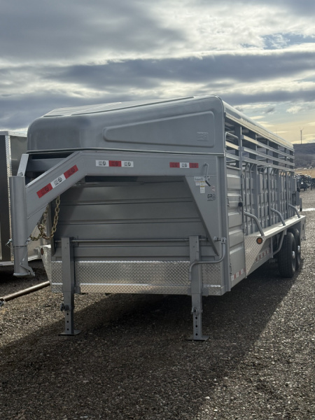 New 2026 GR Gooseneck 24' Stock Trailer 14K