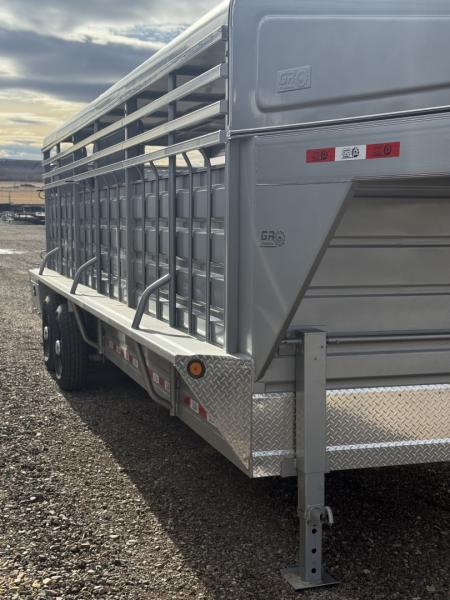 New 2026 GR Gooseneck 24' Stock Trailer 14K