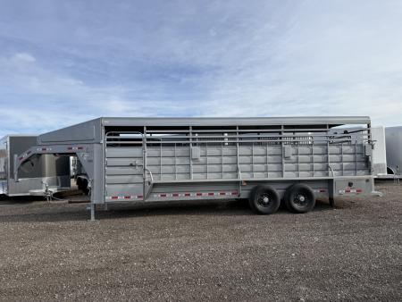 New 2026 GR Gooseneck 24' Stock Trailer 14K
