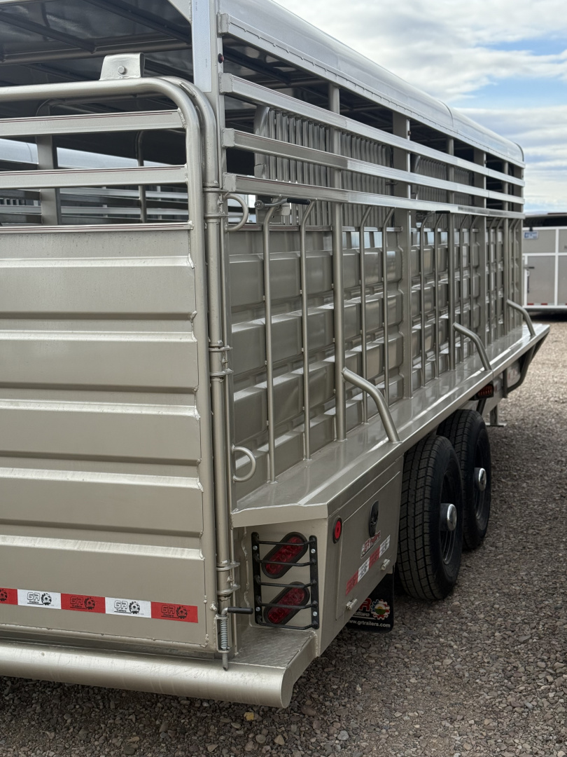 New 2026 GR Gooseneck 24' Stock Trailer 14K