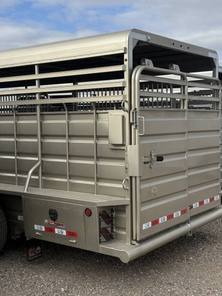 New 2026 GR Gooseneck 24' Stock Trailer 14K