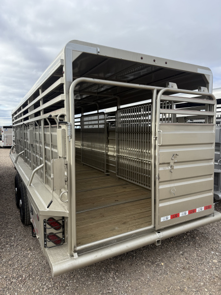 New 2026 GR Gooseneck 24' Stock Trailer 14K