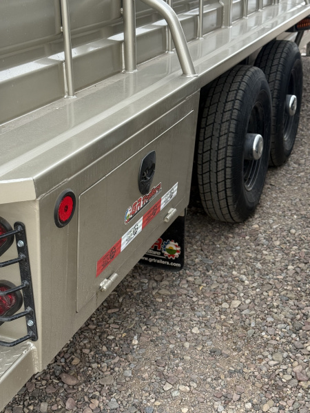 New 2026 GR Gooseneck 24' Stock Trailer 14K