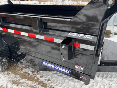 New 2026 Sure-Trac ST-HSDU8214-140 Dump Trailer * 7X14 14K * HD LOW PROFILE * SCISSOR LIFT * TARP *
