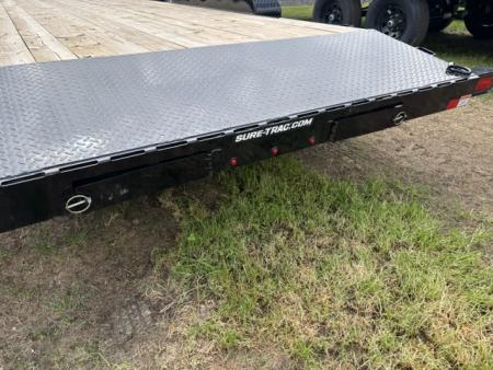 New 2026 Sure-Trac ST-CHW8220-100 Equipment Trailer * 7X20 * 10K * CAR HAULER * 18+2 * RAMPS *