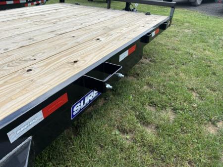 New 2026 Sure-Trac ST-CHW8220-100 Equipment Trailer * 7X20 * 10K * CAR HAULER * 18+2 * RAMPS *