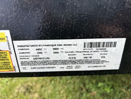 New 2026 Sure-Trac ST-CHW8220-100 Equipment Trailer * 7X20 * 10K * CAR HAULER * 18+2 * RAMPS *