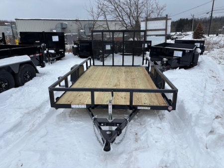 New 2026 Sure-Trac ST-UTT8212-030 Utility Trailer * 7x12 3k * TUBE TOP *