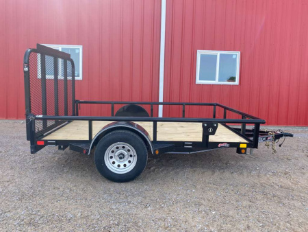 New 2026 East Texas Trailers 77X10 SINGLE AXLE 3K Utility Trailer