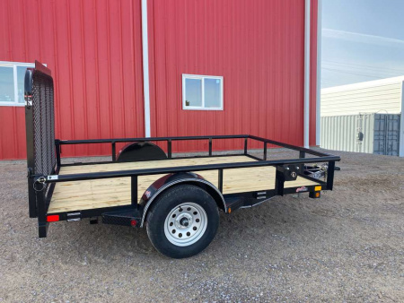 New 2026 East Texas Trailers 77X10 SINGLE AXLE 3K Utility Trailer