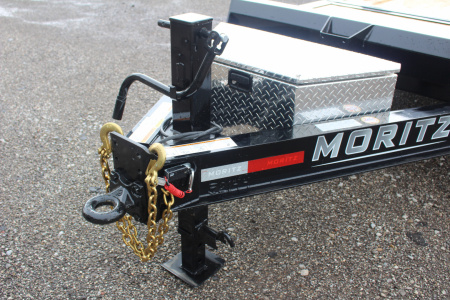 New 2026 Moritz 7' x 16' + 4' Low Pro - Gravity Tilt - Tilt Trailer - 16000# GVW