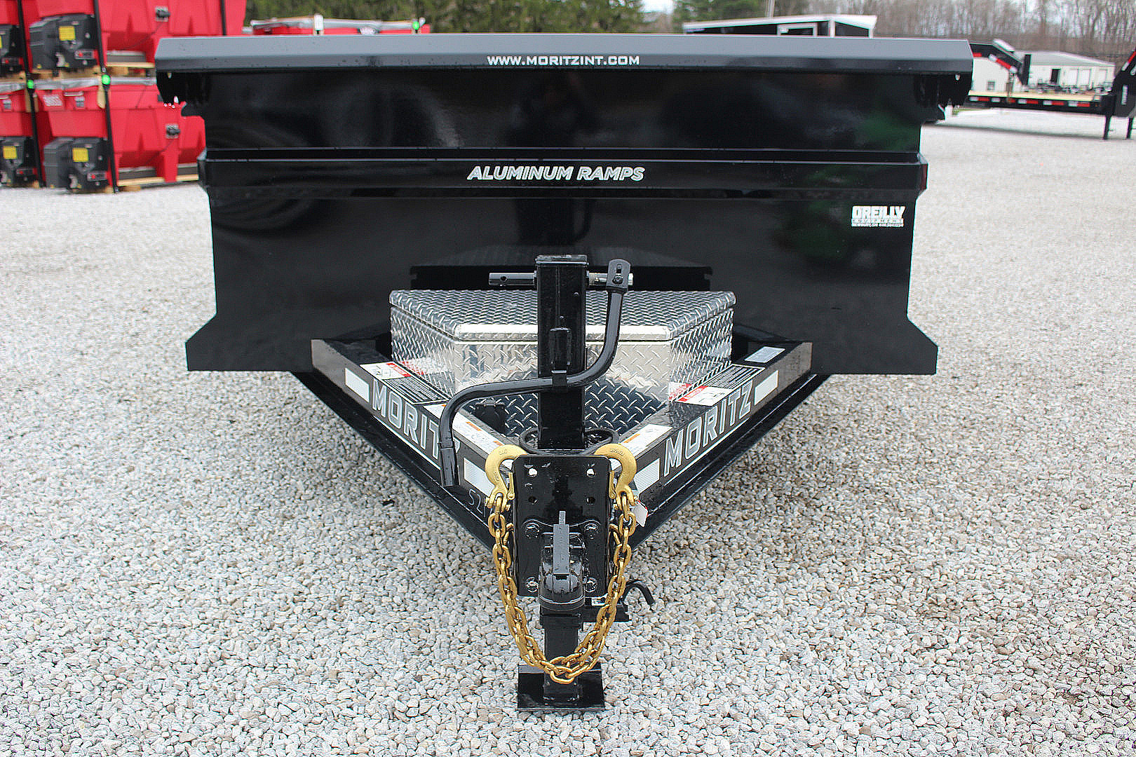 New 2026 Moritz 6' 10" x 14' Heavy Commercial DLH Series Dump Trailer - 14000# GVW