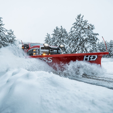 New 2024 BOSS 9' HD+ Steel Snow Plow