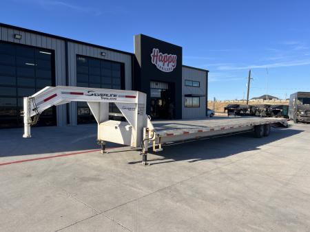 Used 2025 East Texas Trailers 102x40 Flatbed Trailer