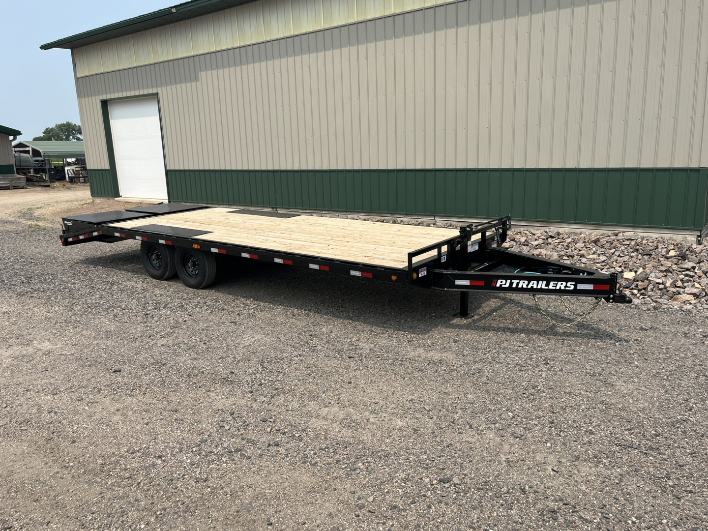 New 2026 22' 16k PJ I-Beam Deckover Trailer