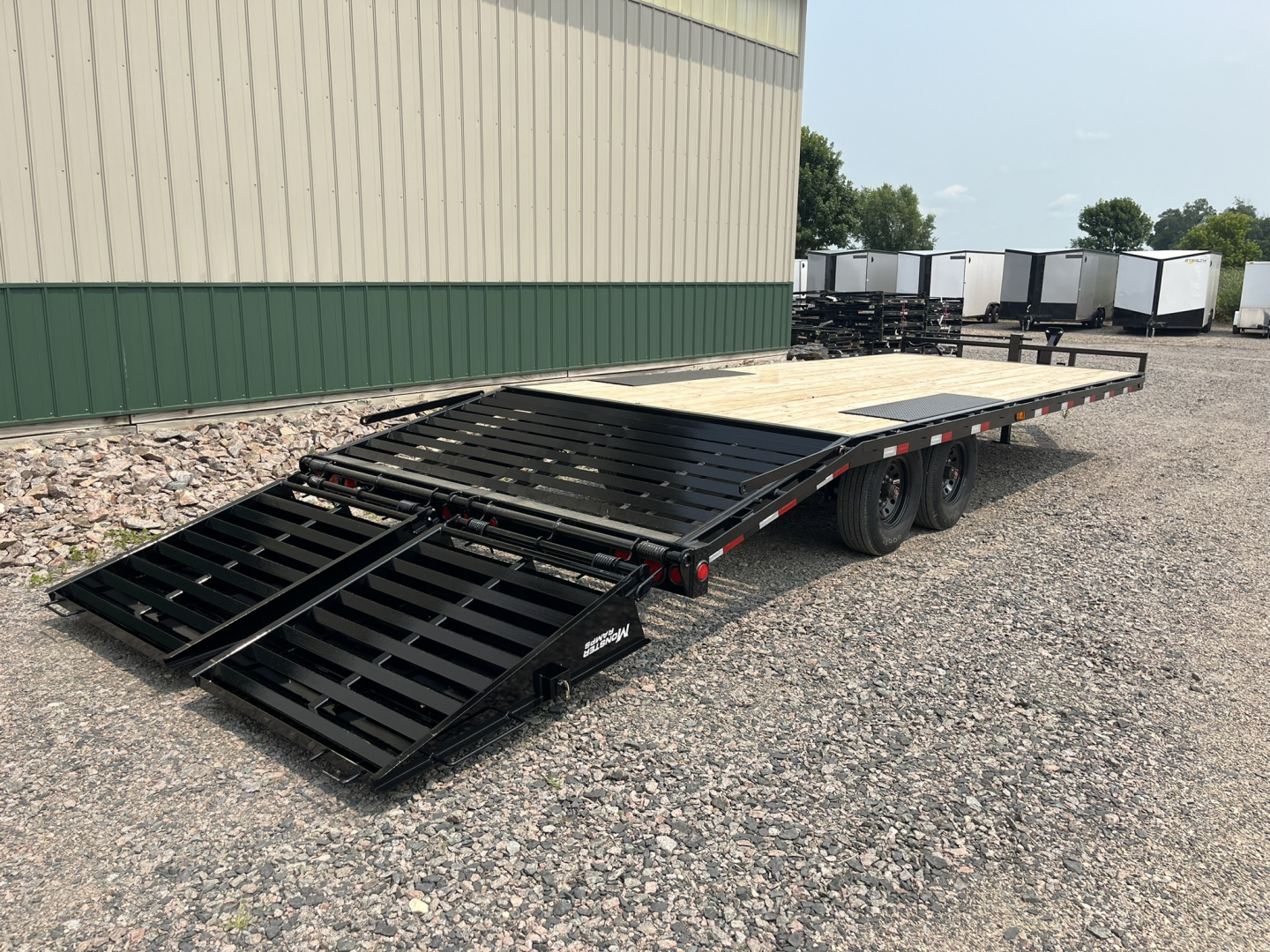 New 2026 22' 16k PJ I-Beam Deckover Trailer
