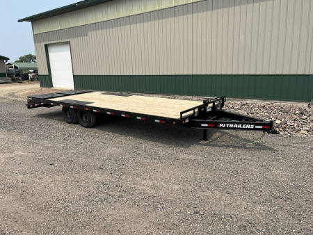 New 2026 22' 16k PJ I-Beam Deckover Trailer