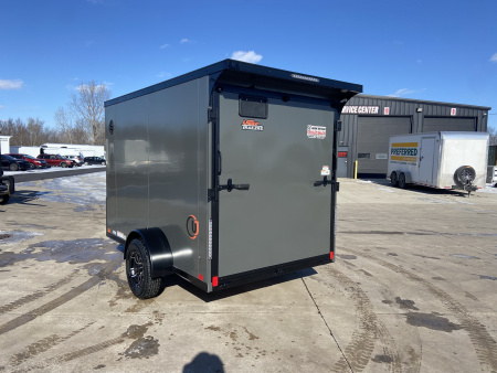 New United 10' UJ V-Nose Enclosed Cargo Trailer