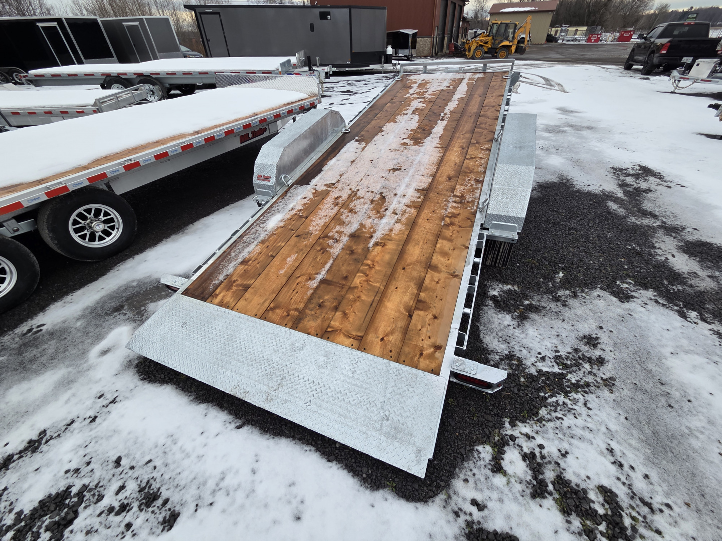 New 2026 K-Trail 20' Hydraulic Tilt 7 Ton Equipment Trailer