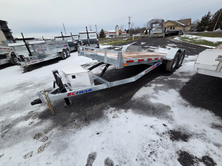 New 2026 K-Trail 20' Hydraulic Tilt 7 Ton Equipment Trailer