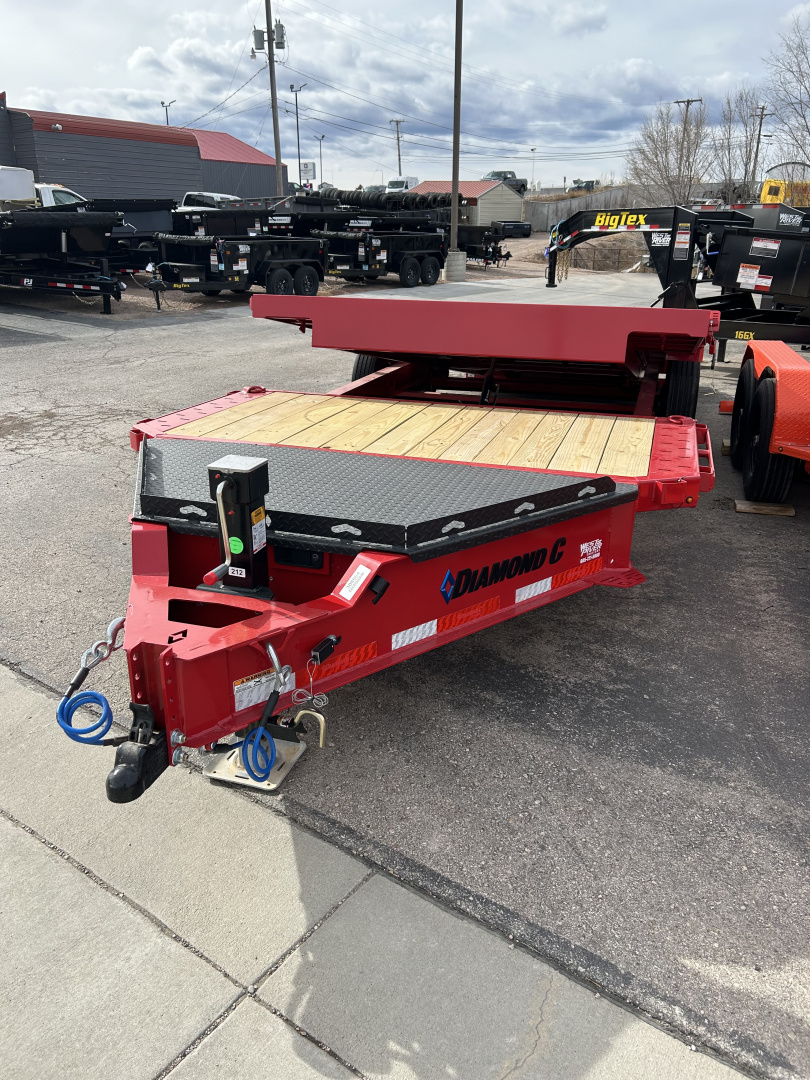 New 2026 Diamond C Trailers HXD207 22X102 Tilt Trailer