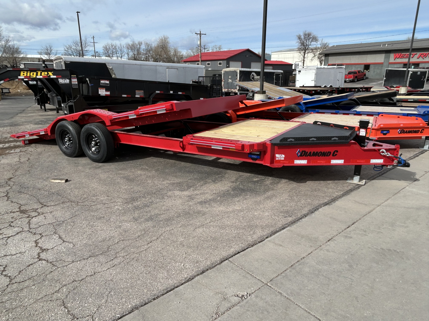 New 2026 Diamond C Trailers HXD207 22X102 Tilt Trailer