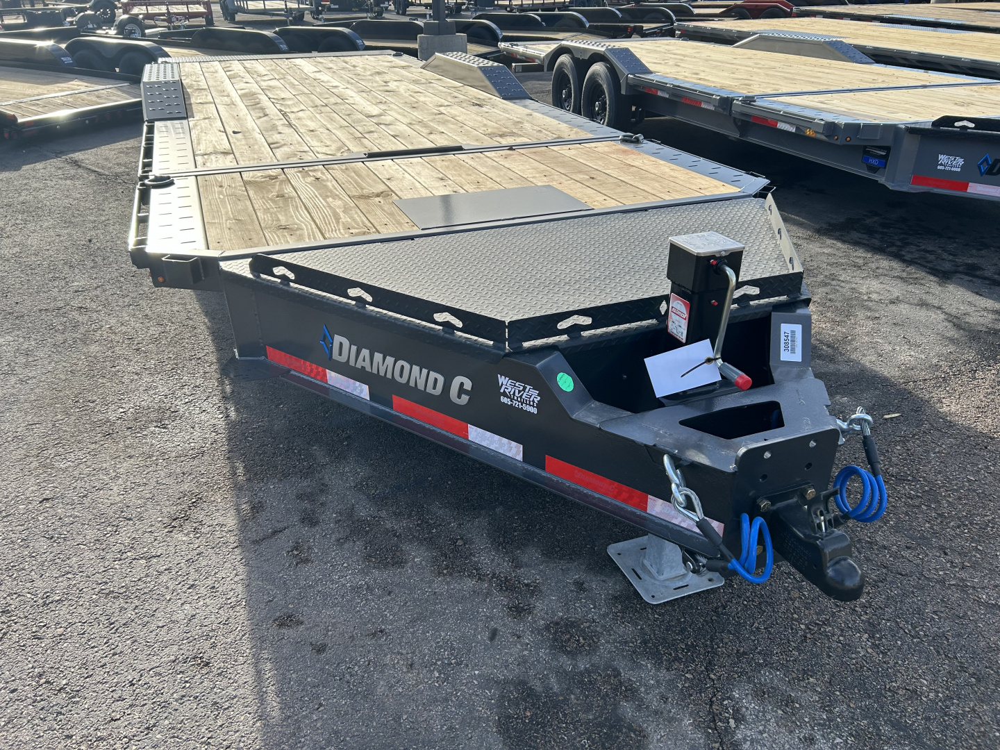 New 2026 Diamond C Trailers HXD208 Tilt Trailer