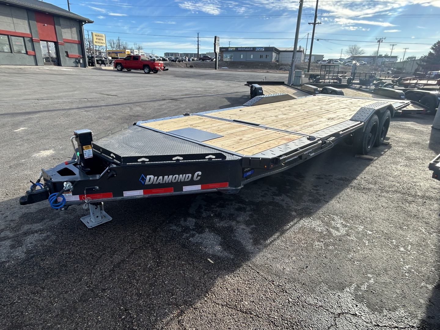 New 2026 Diamond C Trailers HXD208 Tilt Trailer