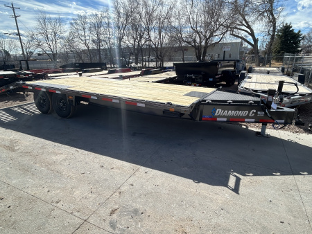 New 2026 Diamond C Trailers DEC207 22X102 Equipment Trailer