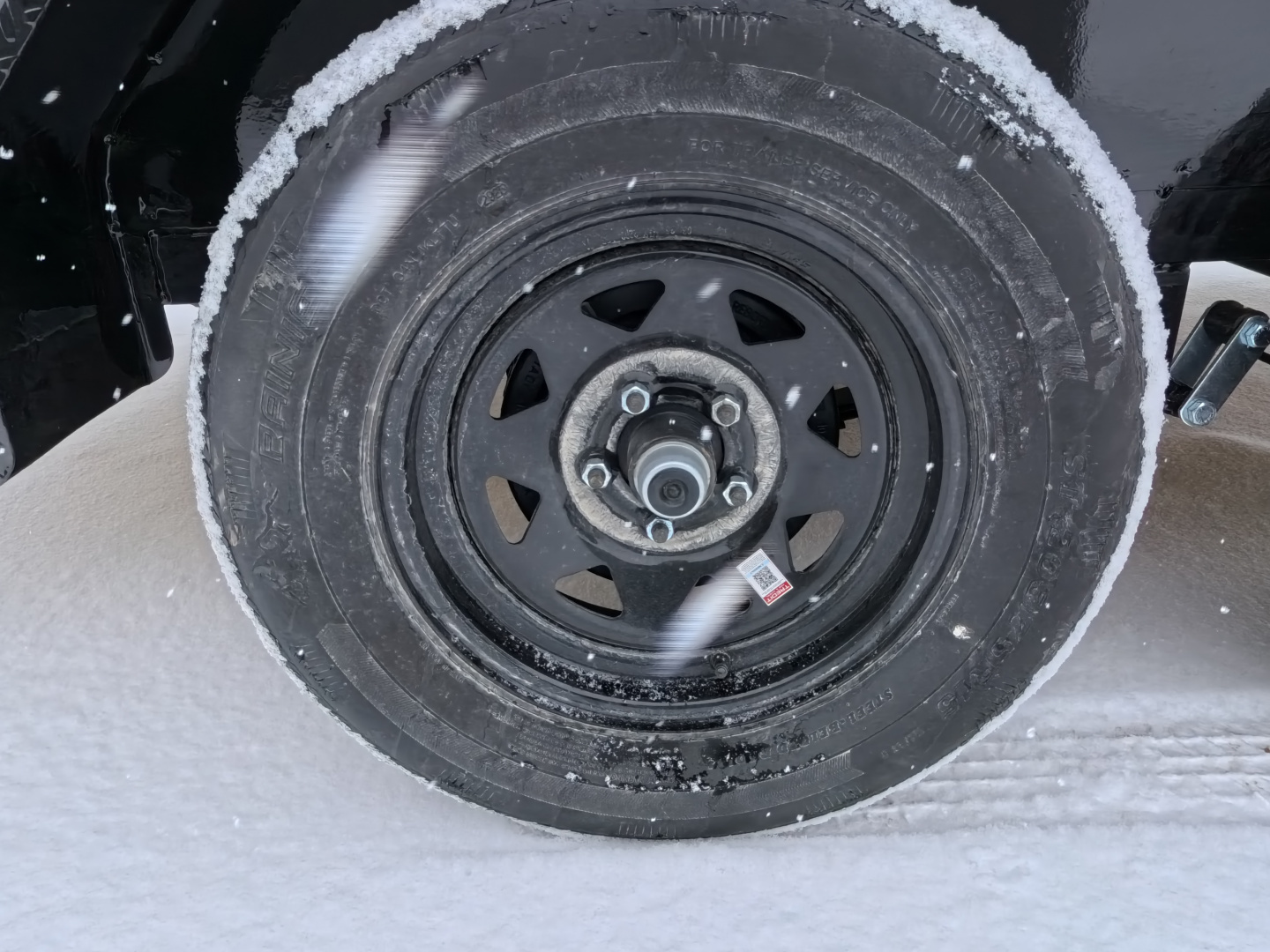 New 2026 H&H 82 x 14 Rail Side Utility -Tandem Axles with 7K GVWR, Ladder Style Gate/Ramp - Black