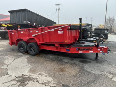 New 2026 Diamond C Trailers LPT207 14X82 Dump Trailer