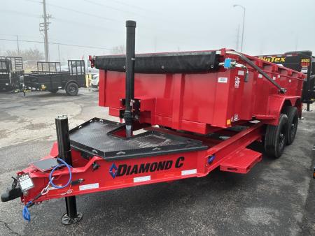 New 2026 Diamond C Trailers LPT207 14X82 Dump Trailer