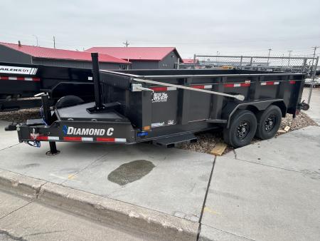 New 2026 Diamond C Trailers LPT207 14X82 Dump Trailer