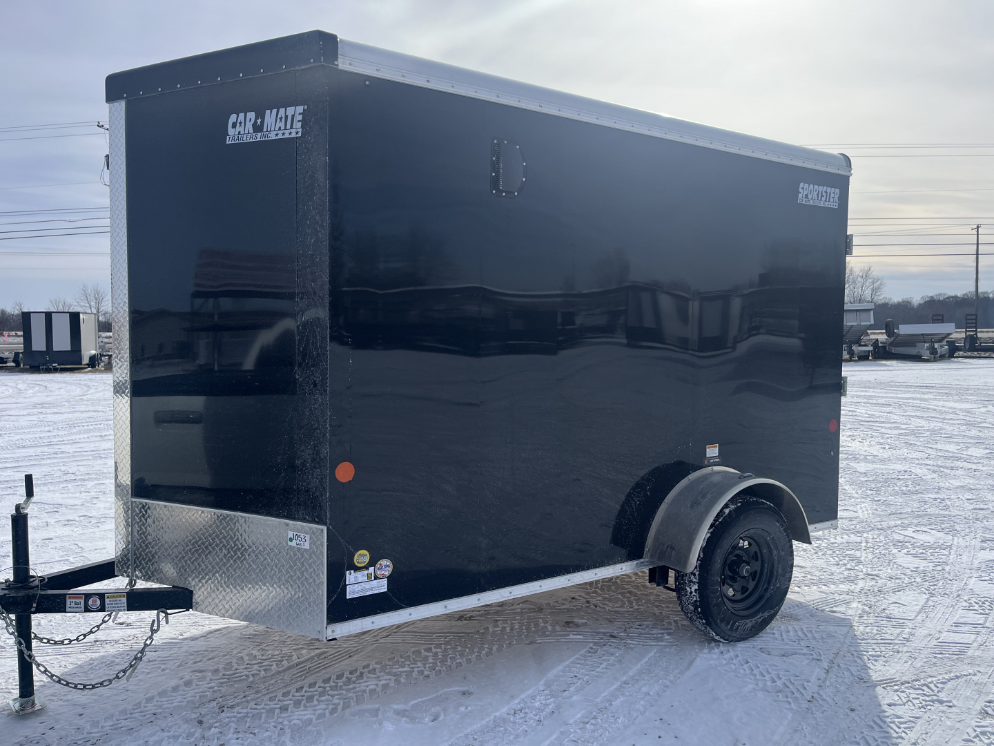 New 2026 Car Mate Trailers 6X10 Cargo / Enclosed Trailer
