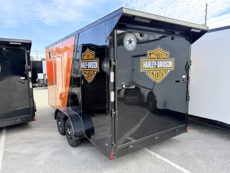 New 2026 Rock Solid Cargo 7x16 Motorcycle Trailer