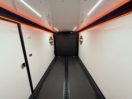 New 2026 Rock Solid Cargo 7x16 Motorcycle Trailer