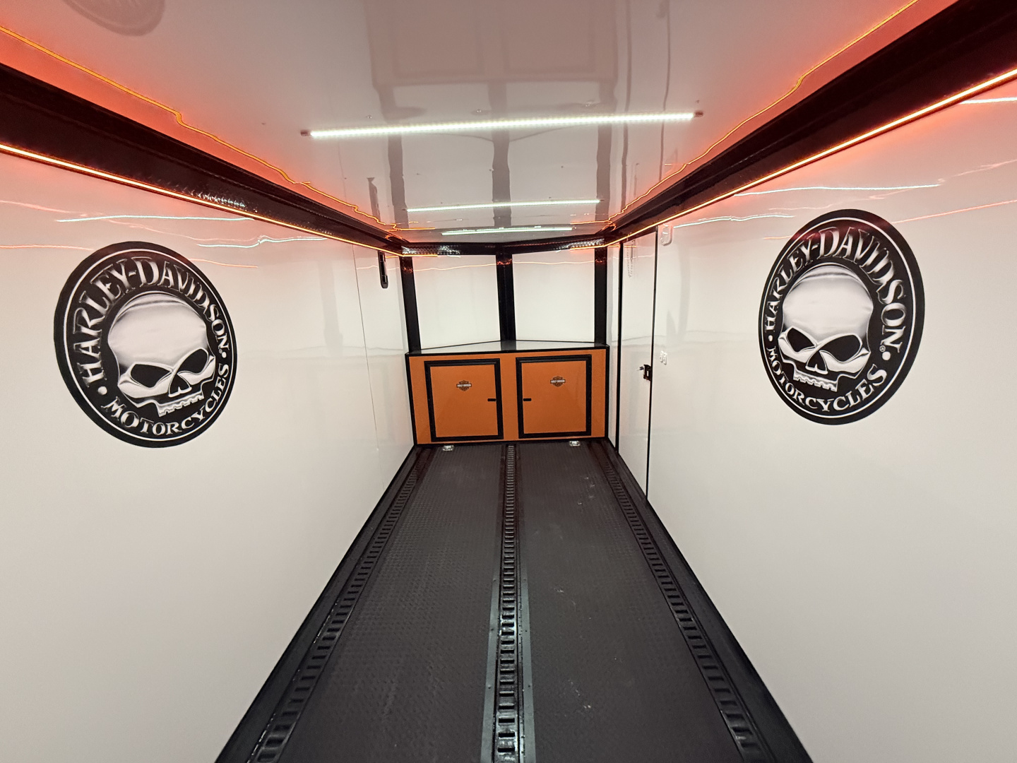 New 2026 Rock Solid Cargo 7x16 Motorcycle Trailer