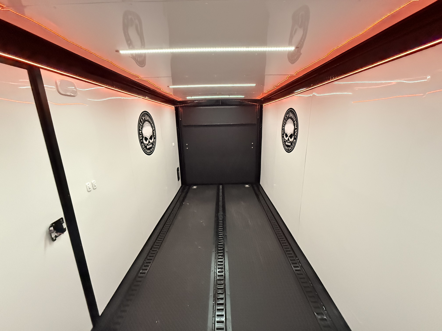 New 2026 Rock Solid Cargo 7x16 Motorcycle Trailer