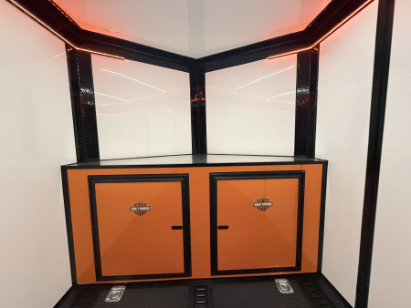 New 2026 Rock Solid Cargo 7x16 Motorcycle Trailer