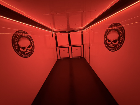 New 2026 Rock Solid Cargo 7x16 Motorcycle Trailer