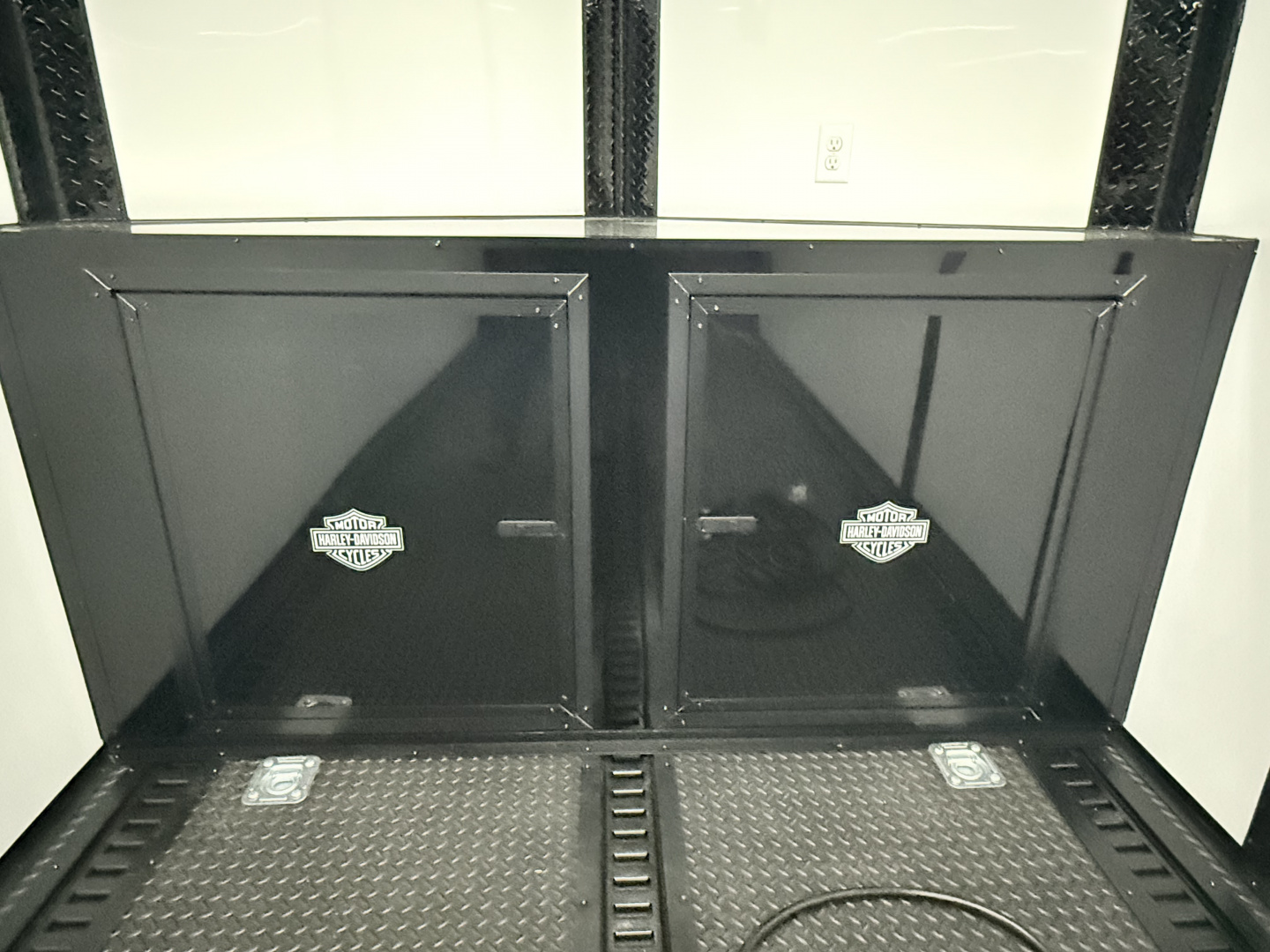 New 2026 Rock Solid Cargo 7x16 Motorcycle Trailer