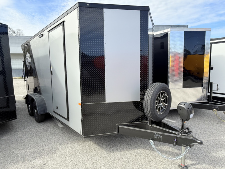 New 2026 Rock Solid Cargo 7x16 Motorcycle Trailer