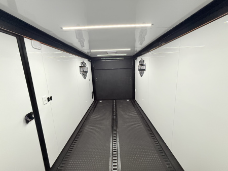 New 2026 Rock Solid Cargo 7x16 Motorcycle Trailer