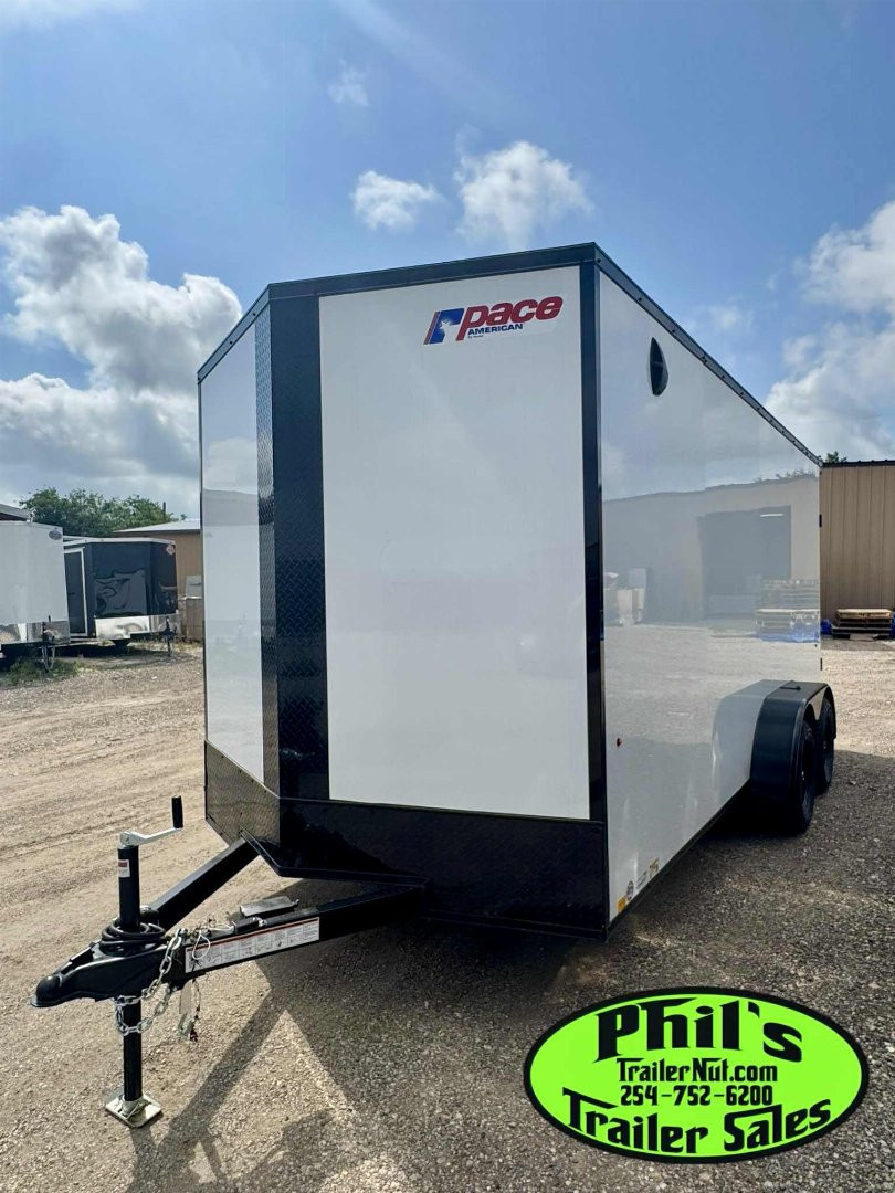 New 2026 Pace American 7X14 Cargo / Enclosed Trailer