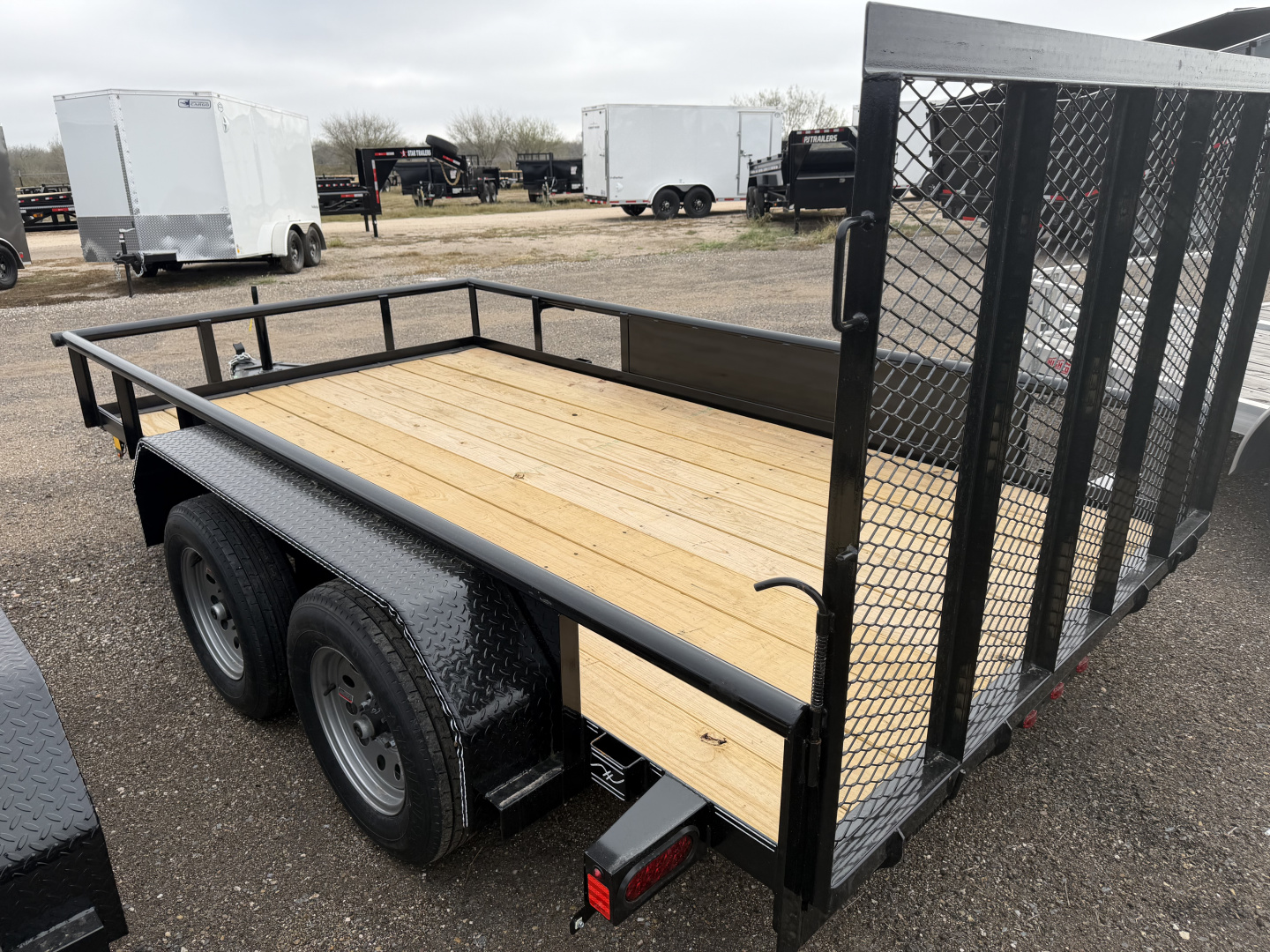 New 2026 Kearney 77x12ft Utility Trailer